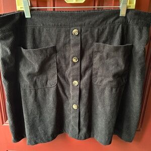 Corduroy Skirt